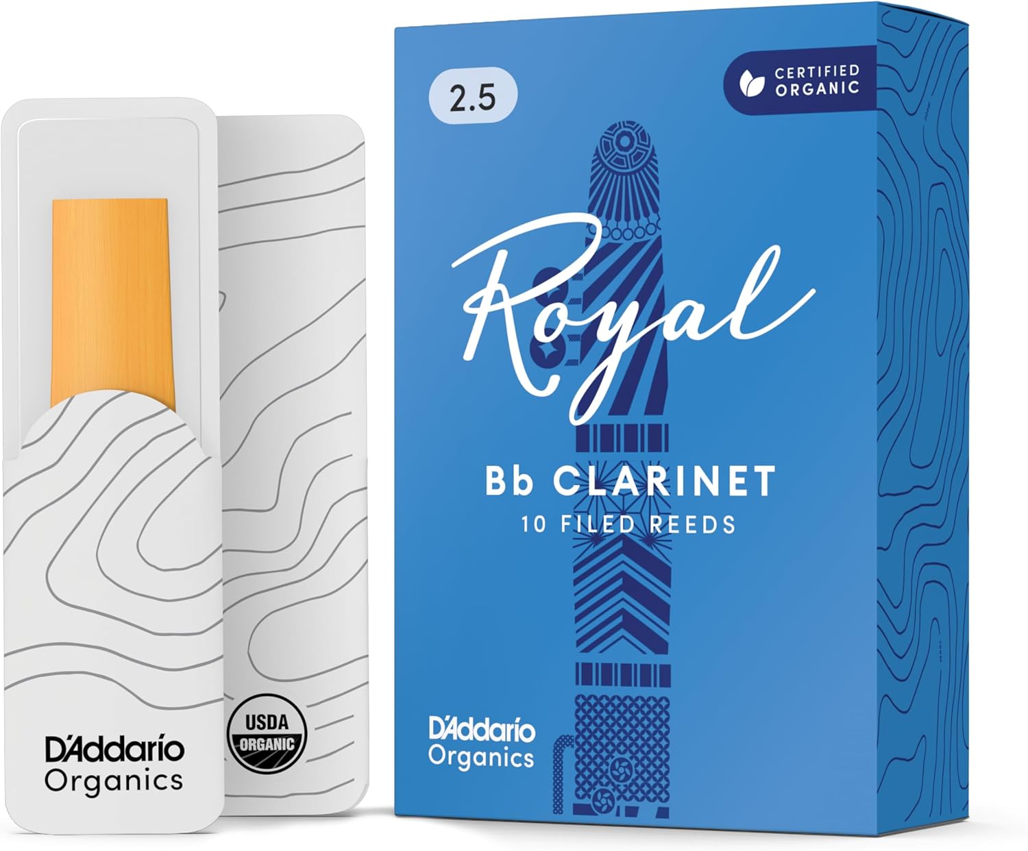 D'Addario Royal RCB1025 clarinet reeds